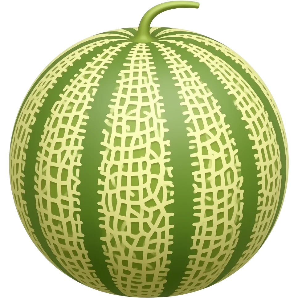 Cantaloupe emoji