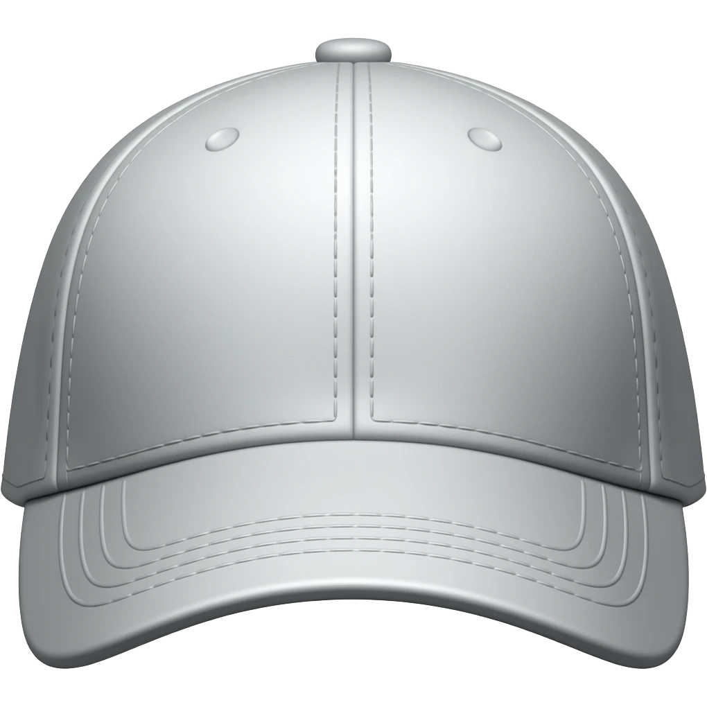 thick black outline, cap emoji, thick black outline, simple cartoon emoji