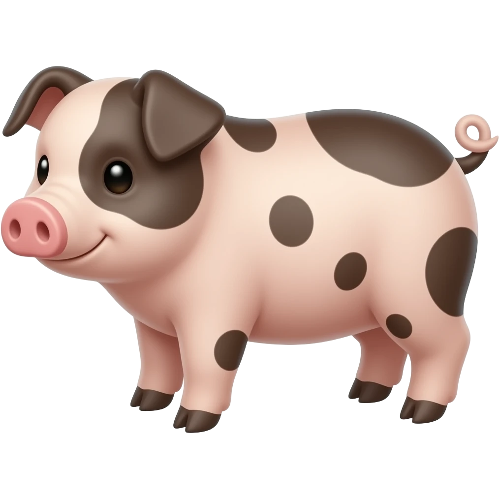 spotty pig emoji