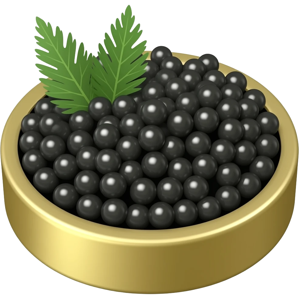 caviar emoji