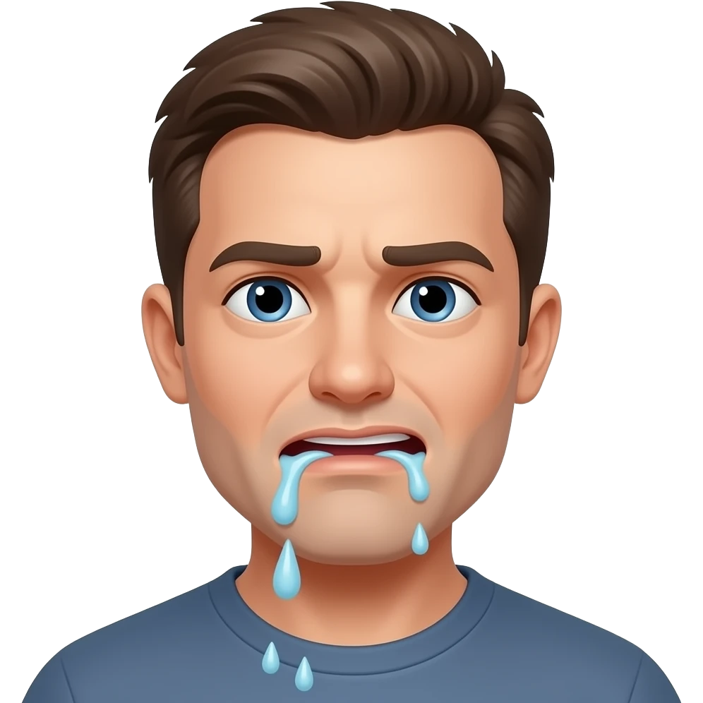 foaming at the mouth emoji emoji