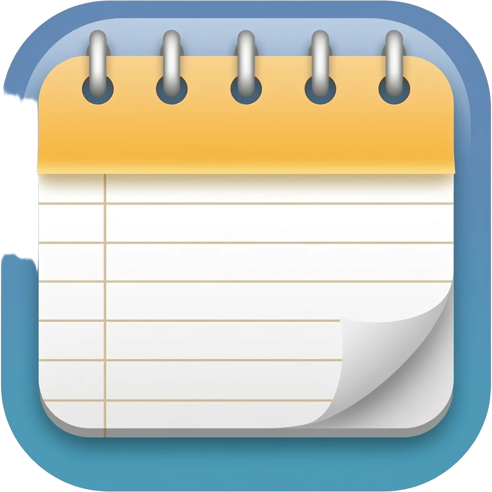 notes ios nowa wersja  z nałożonym cieniem i duży obrazek emoji