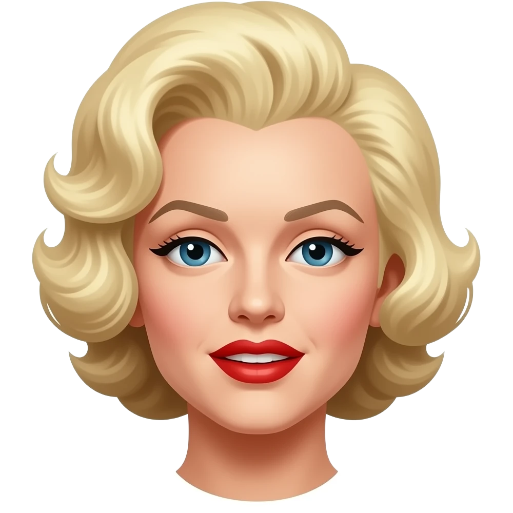Marilyn Monroe emoji