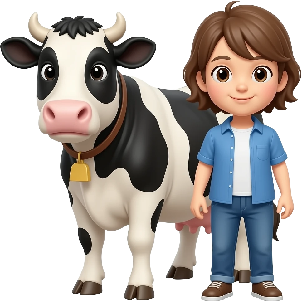 Vache, Kiri emoji