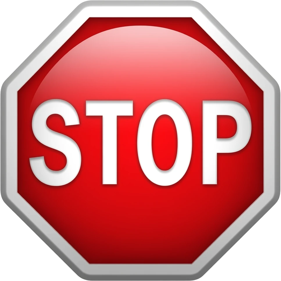 Stop, hot, and cold emoji