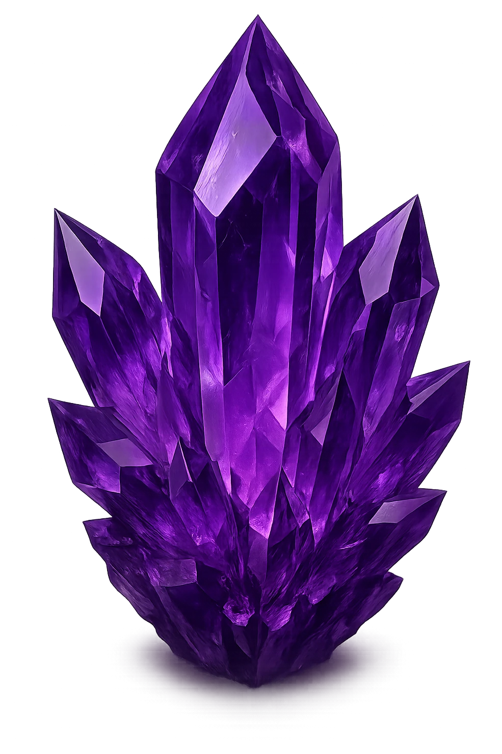 purple crystal emoji
