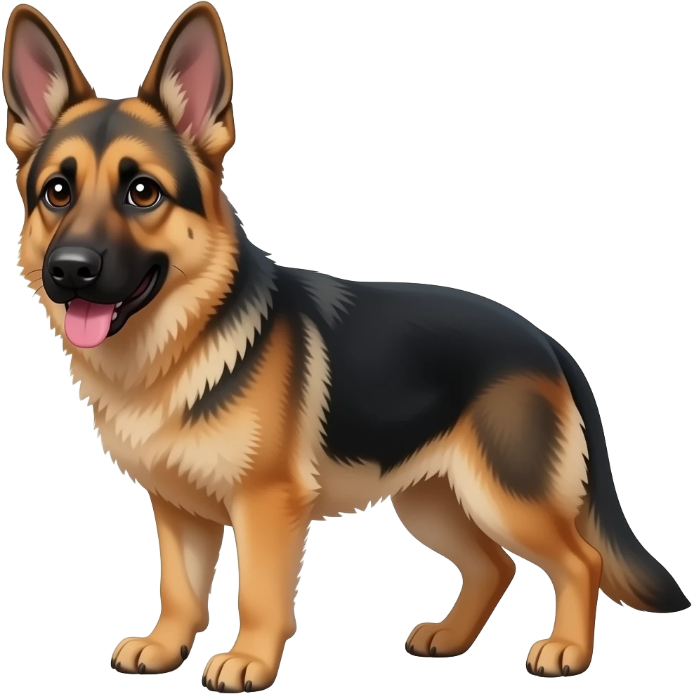 The Littlest Hobo German Shepherd emoji