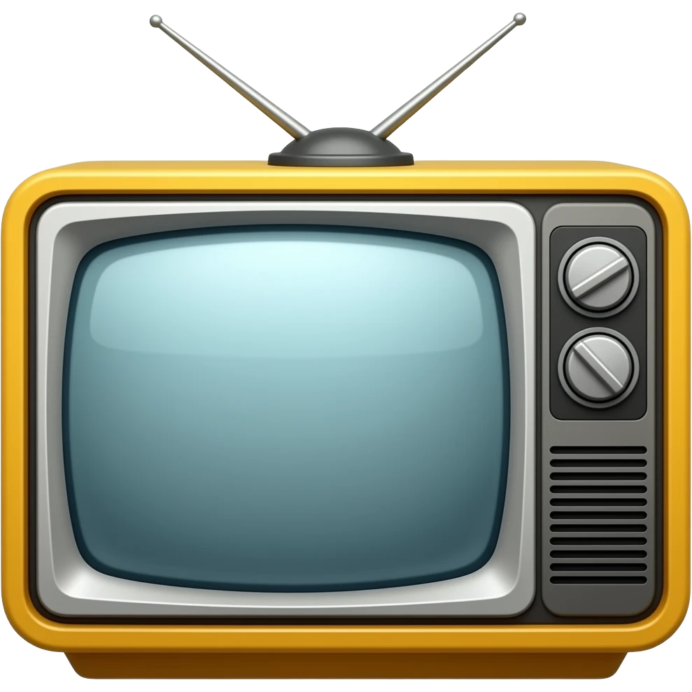 Old TV emoji