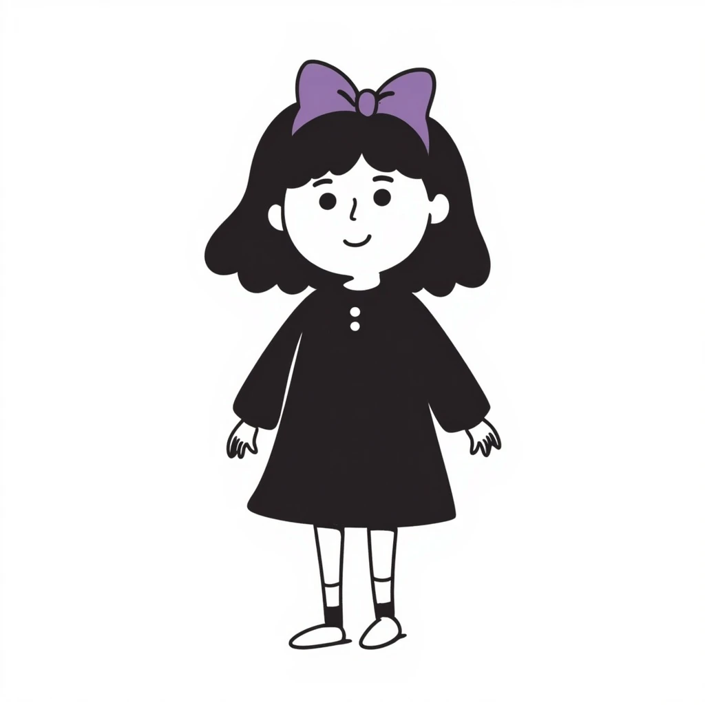 purple bow emoji
