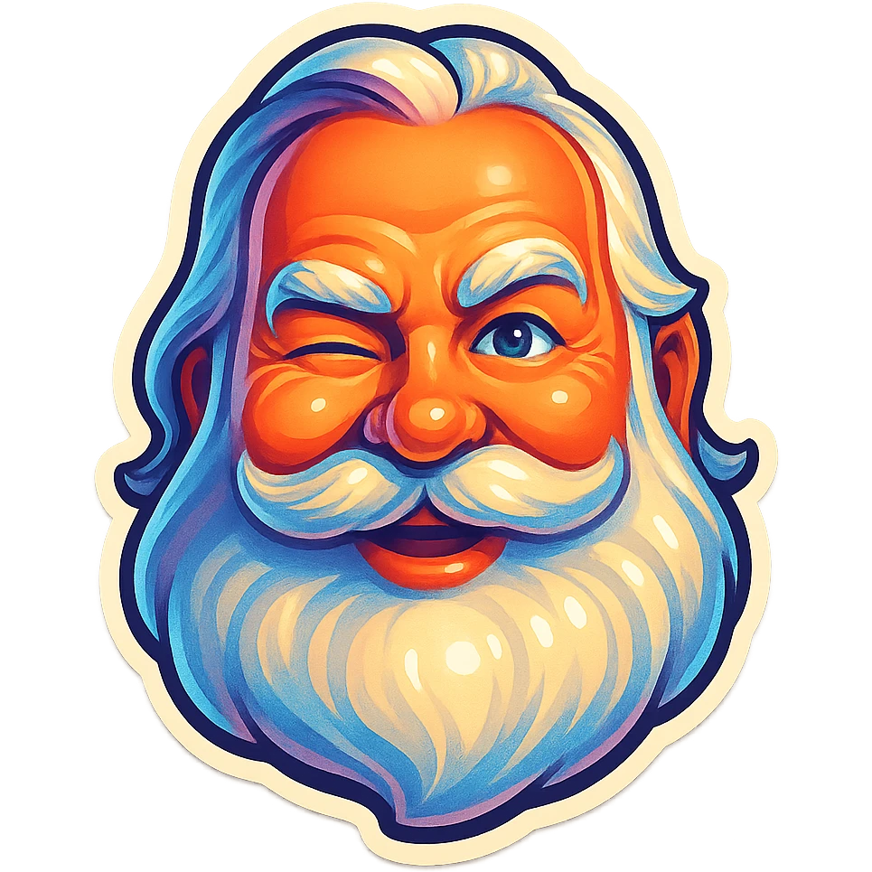 A face displaying a wink emotion. emoji