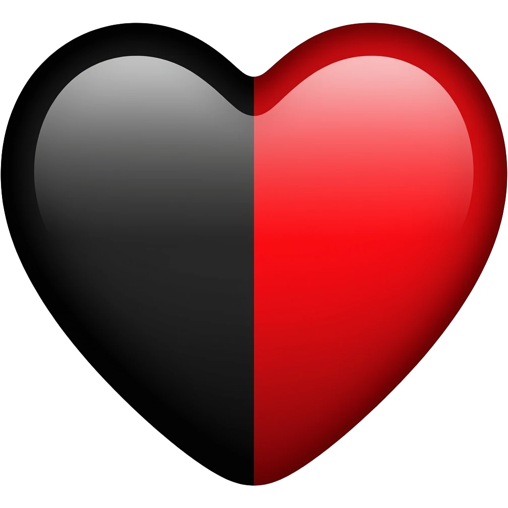 🖤❤️ combine into single emoji emoji