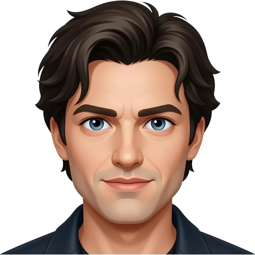 Damon Salvatore from The Vampire Diaries emoji