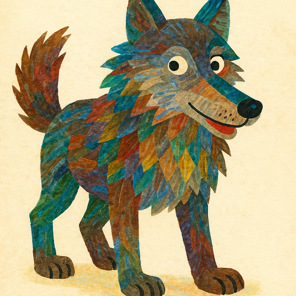Eric carle wolf emoji