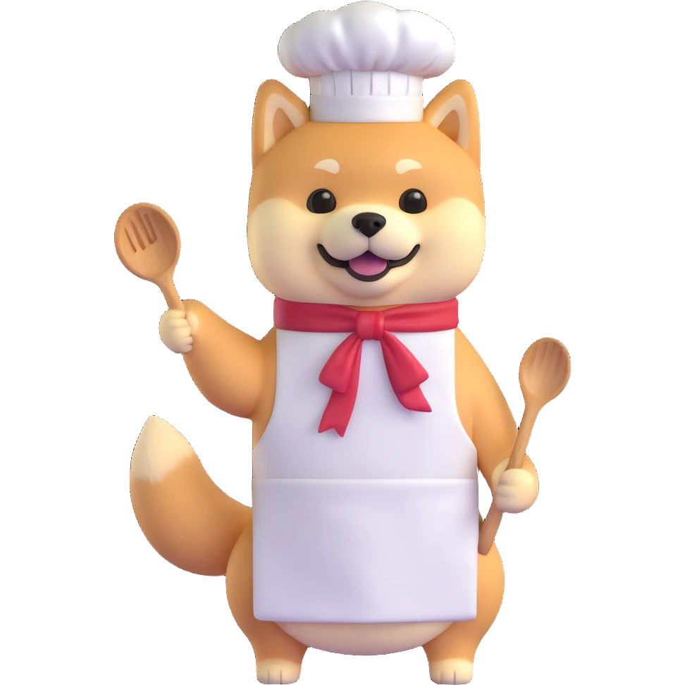 shiba inu chef emoji