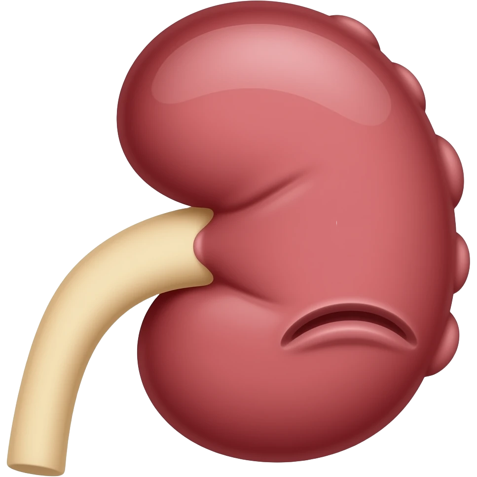 CREAME UN EMOJI DE UN RIÑÓN triste emoji