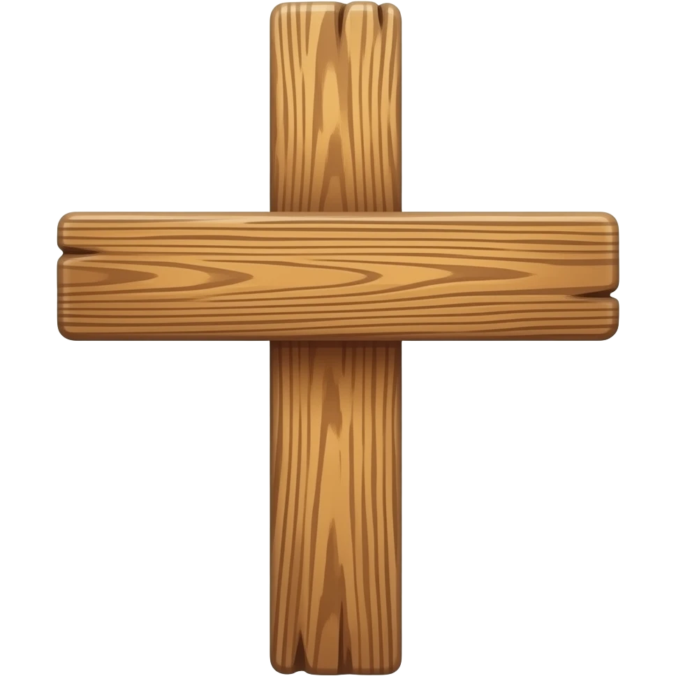 Good rustic cross emoji