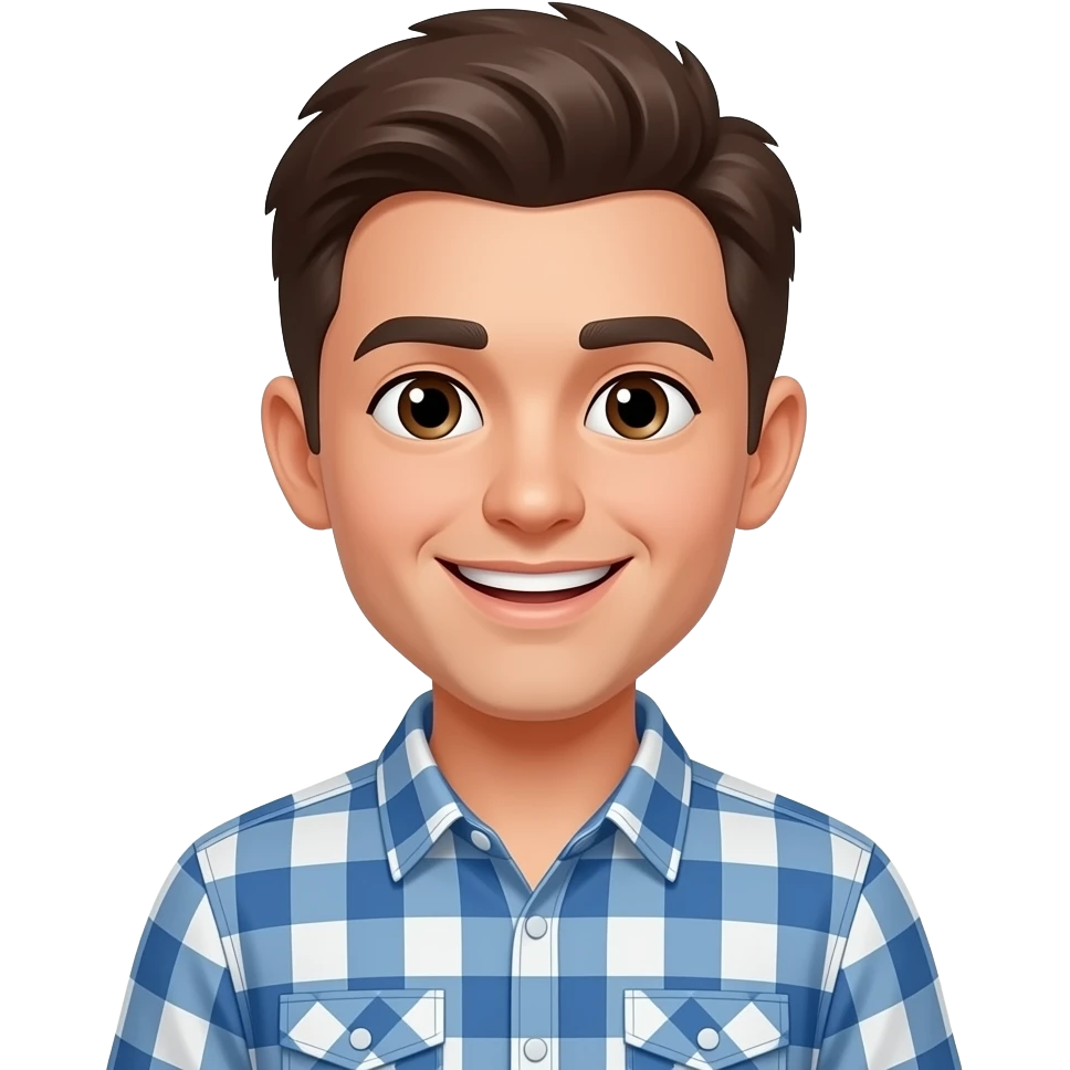 make him smiling emoji