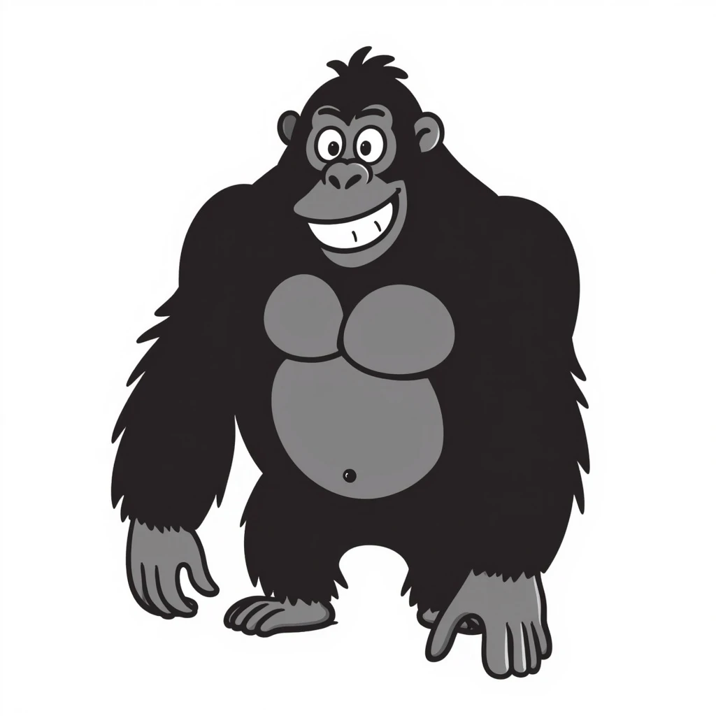 Gorilla emoji
