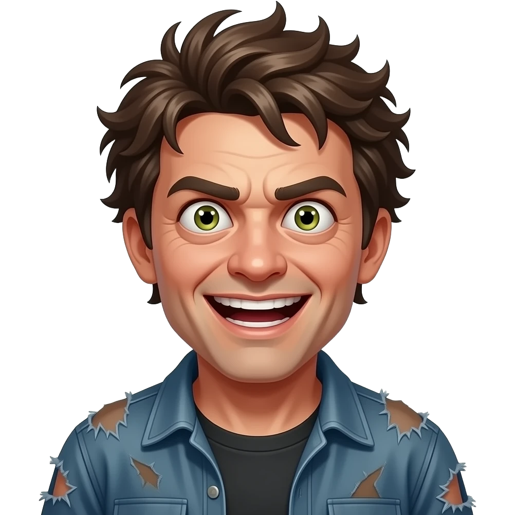 emoji of someone going cray cray emoji