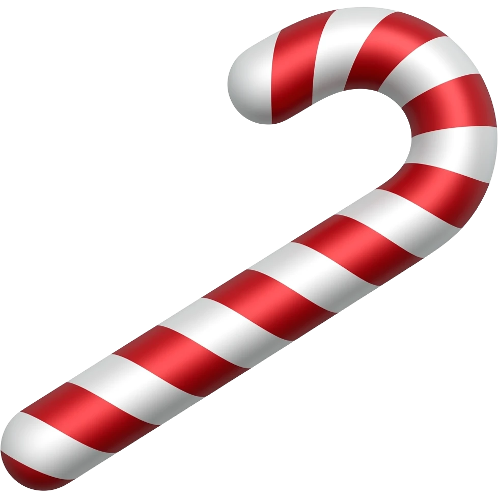 Candy cane emoji