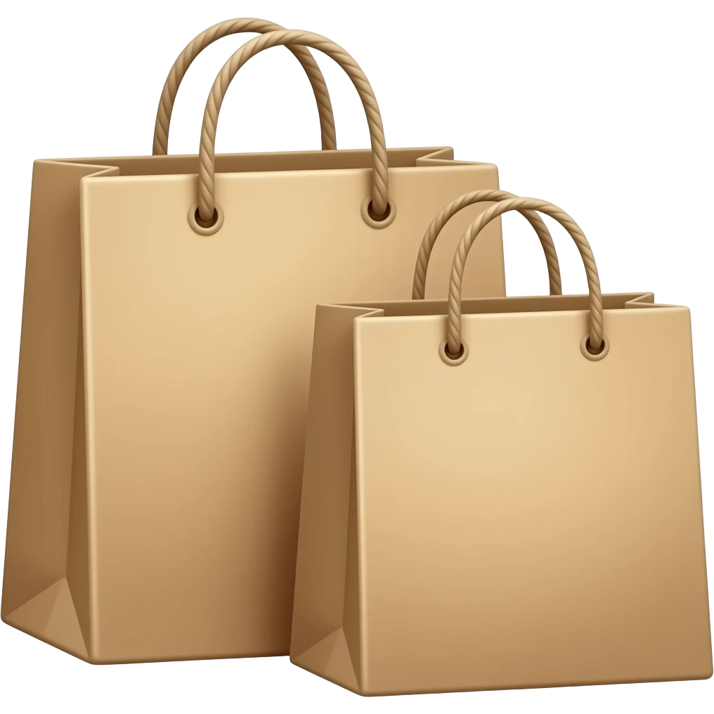 Shopping bags emoji