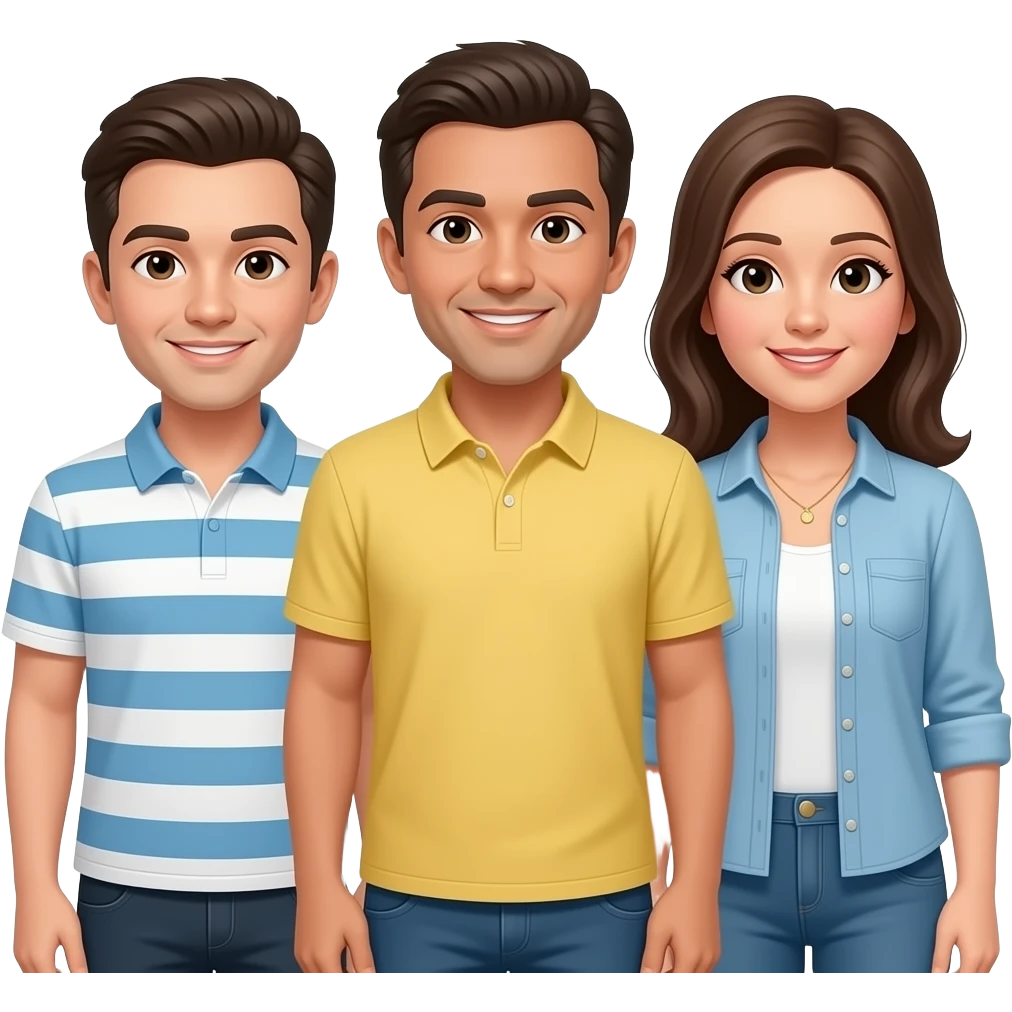 drei im weggla emoji