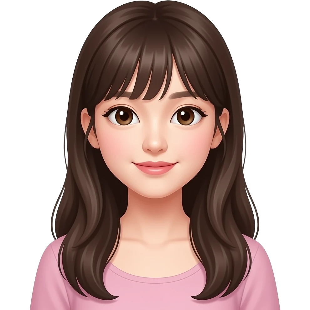 Korean girl coquette emoji