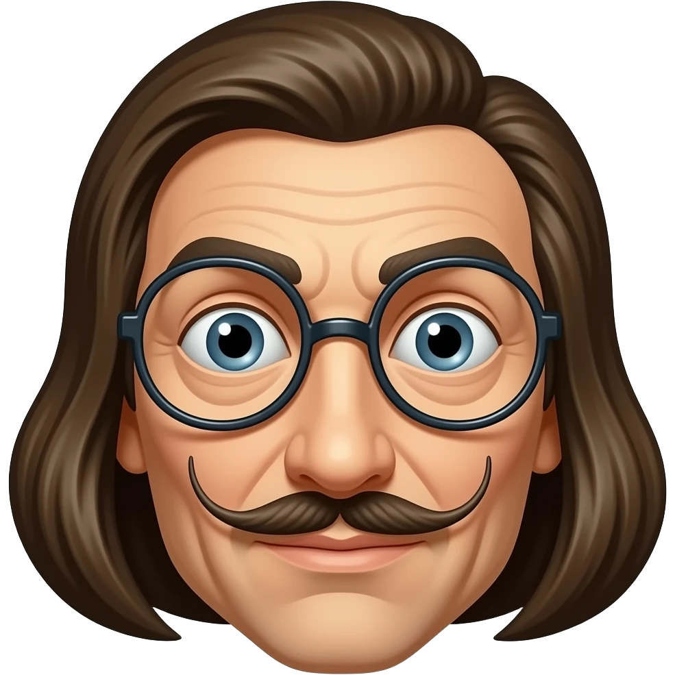 Money heist dali mask emoji