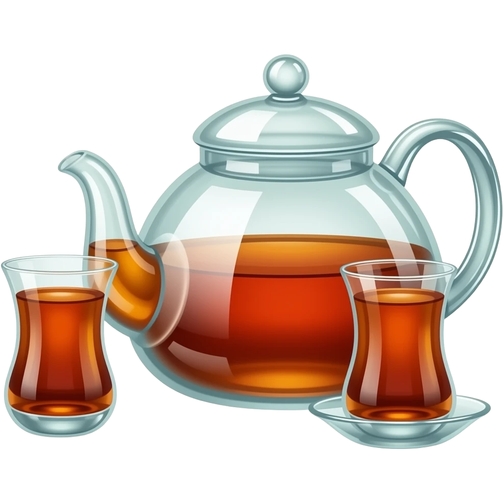 I want the tea exactly like the turkish one emoji