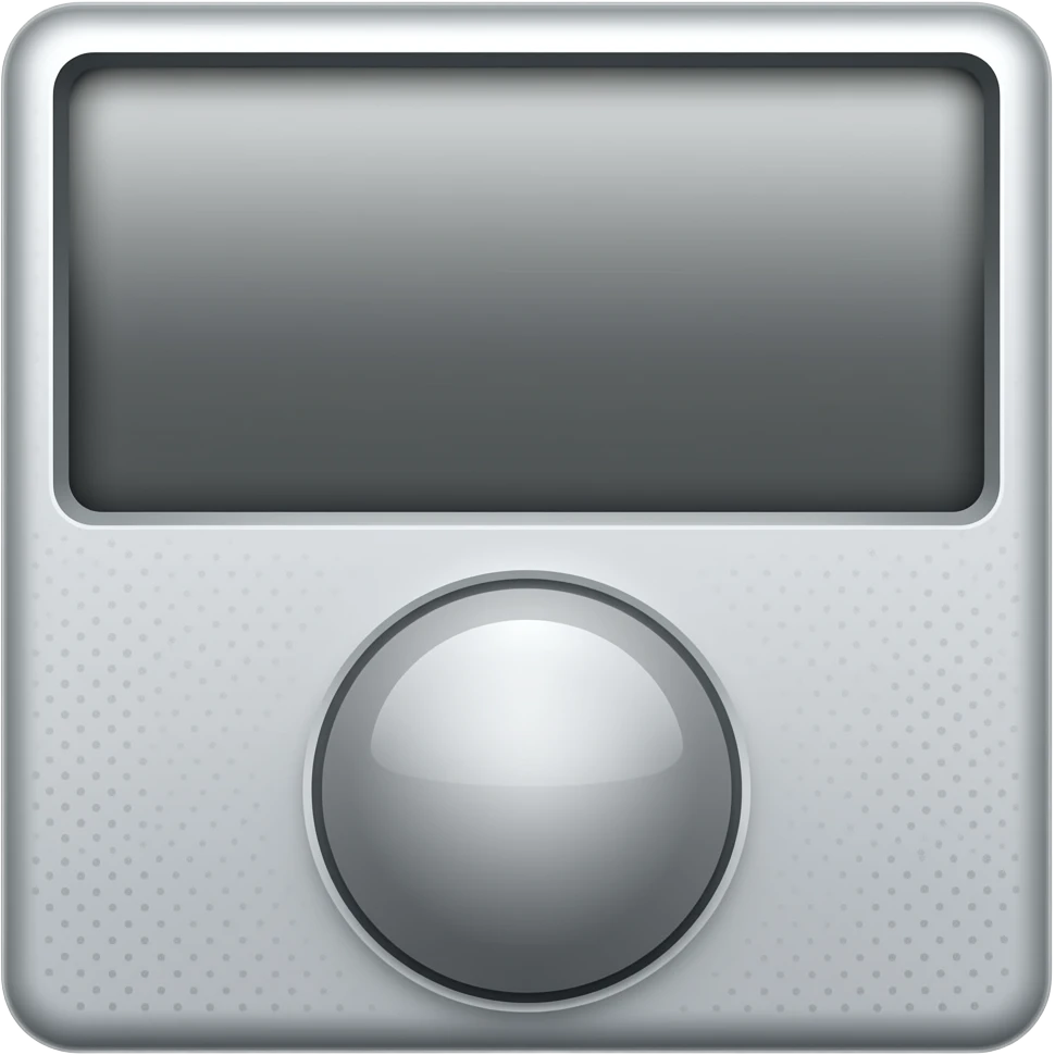 grey mp3 player emoji