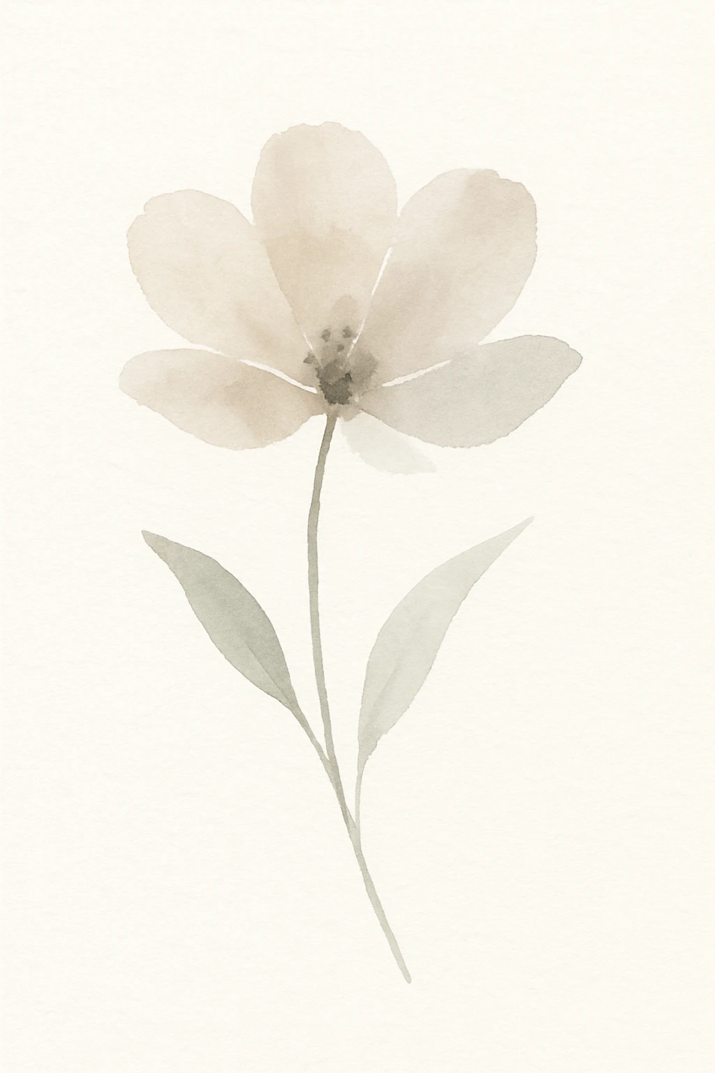 a single flower emoji