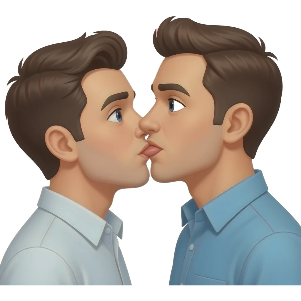 Man blowjob another man emoji