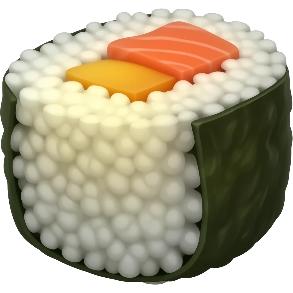 Gimbap emoji