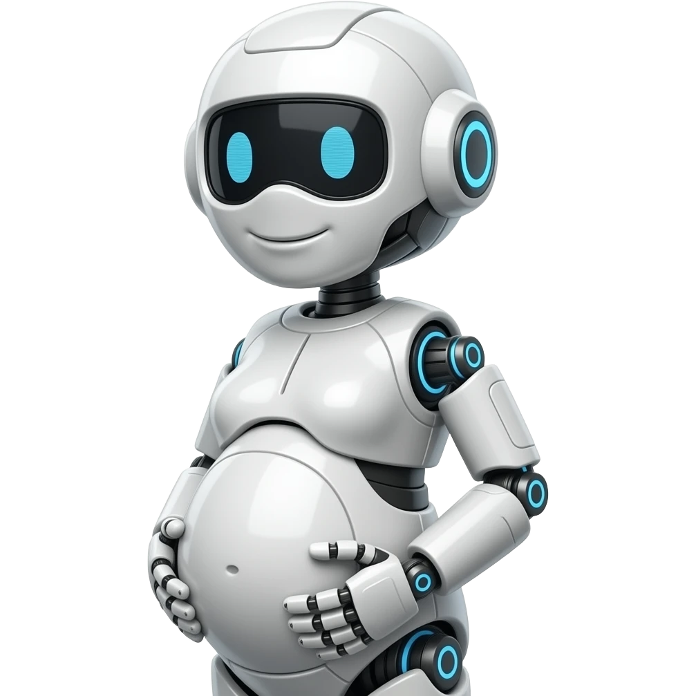 ROBÔ PREGNANT emoji