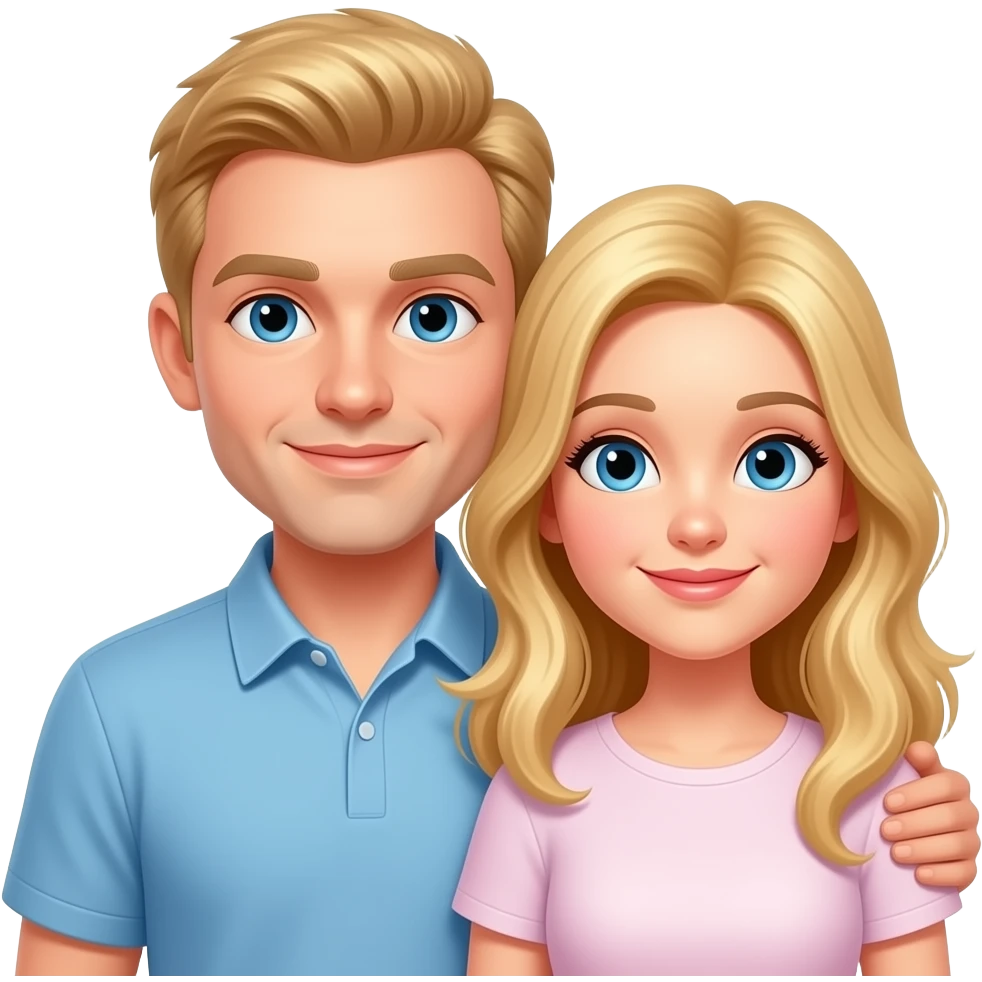 Liebespaar blond emoji