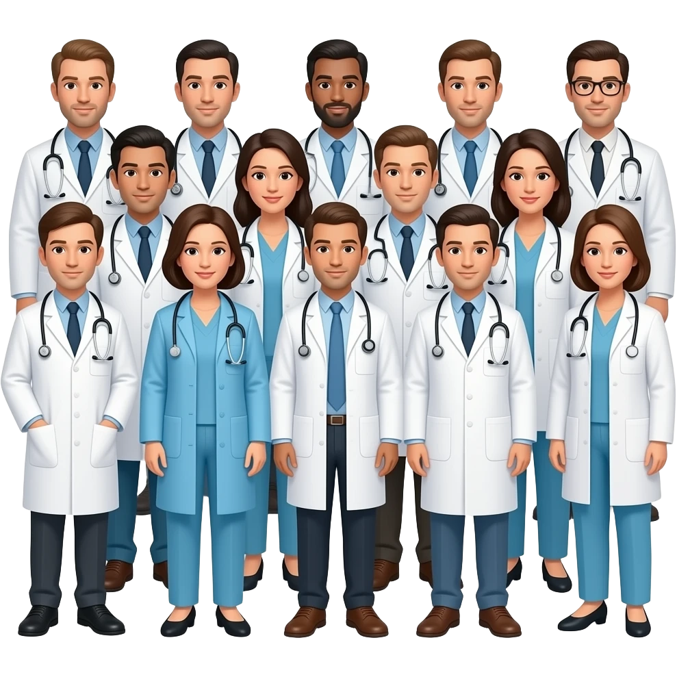 muchos medicos MANIFESTANDOSE emoji