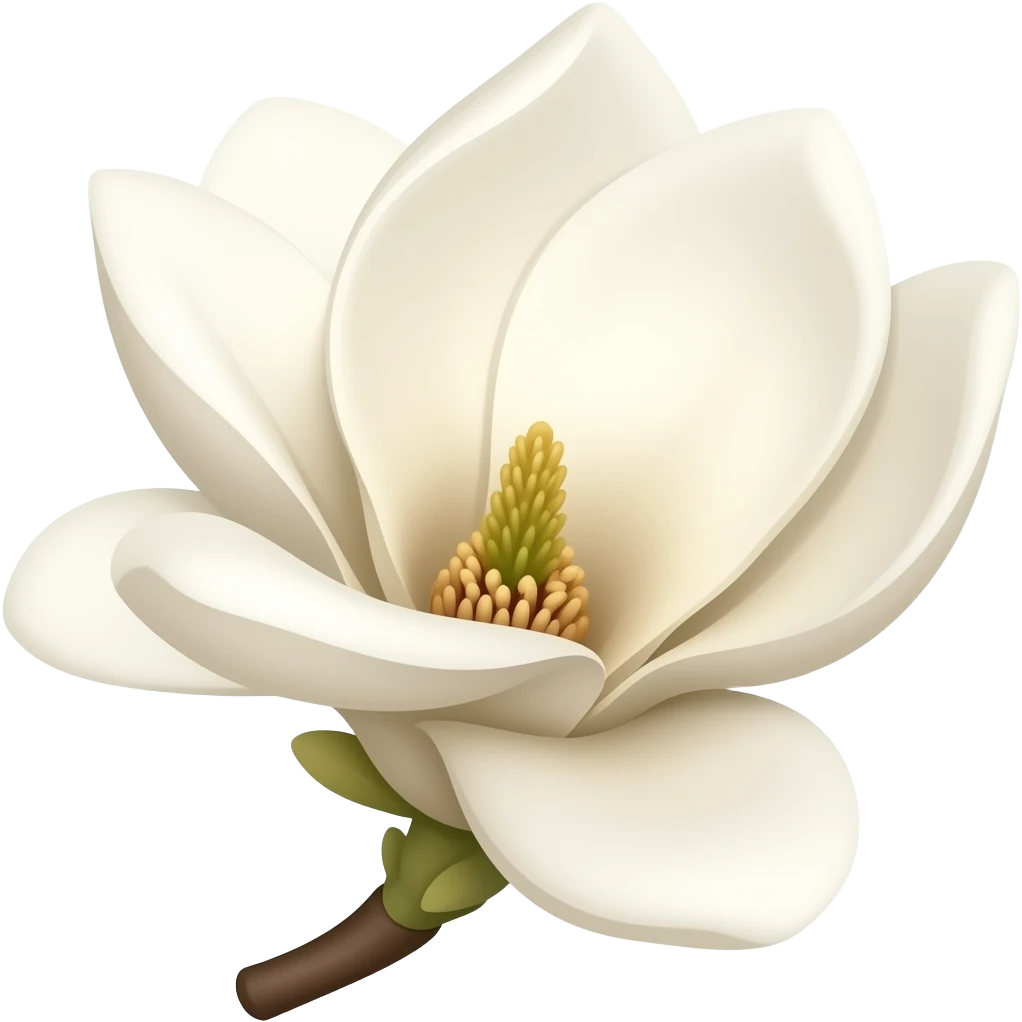 Magnolia flower emoji emoji