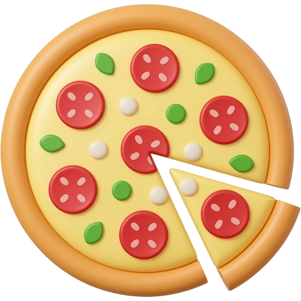 pizza 3d emoji