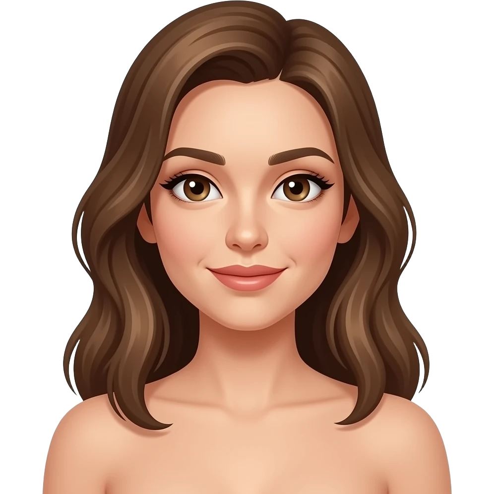 Nude sexy woman emoji