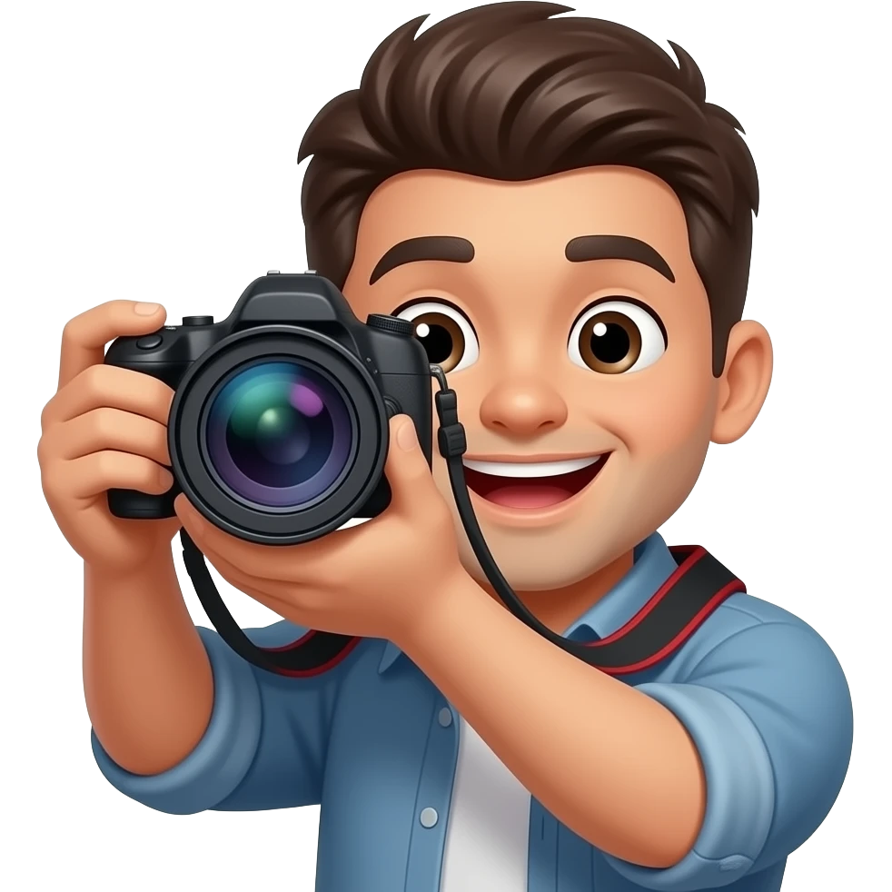 passio per la fotografia emoji