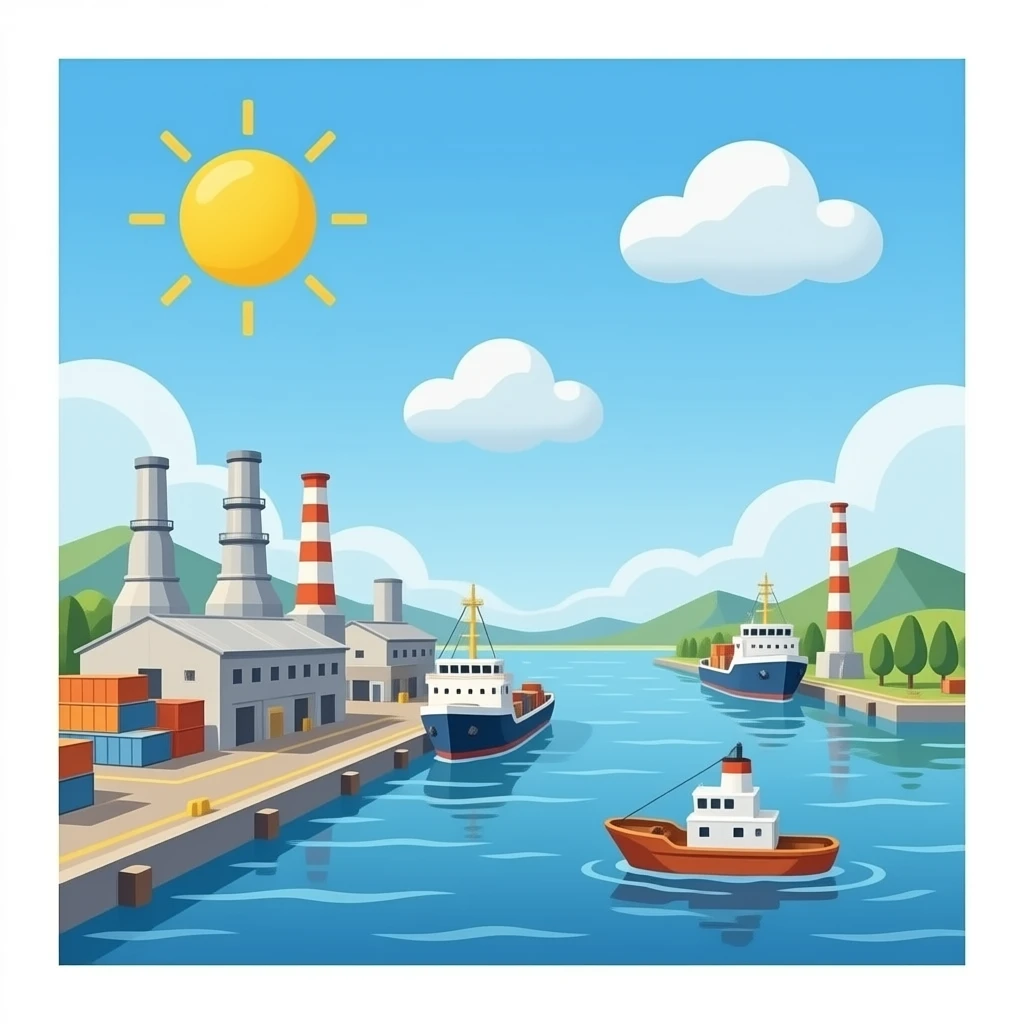 emoji port industriel emoji