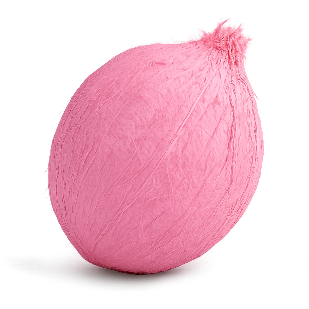 pink coconut emoji