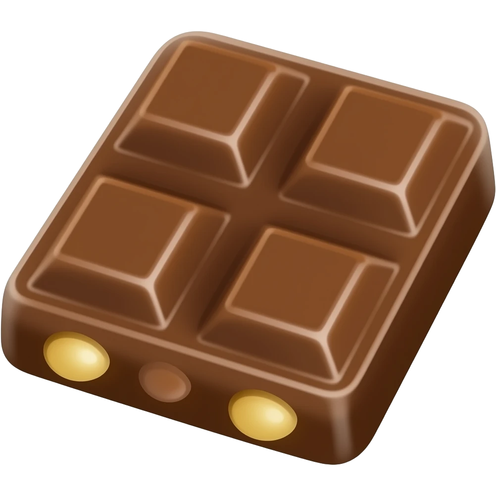 Remove the chocolate emoji