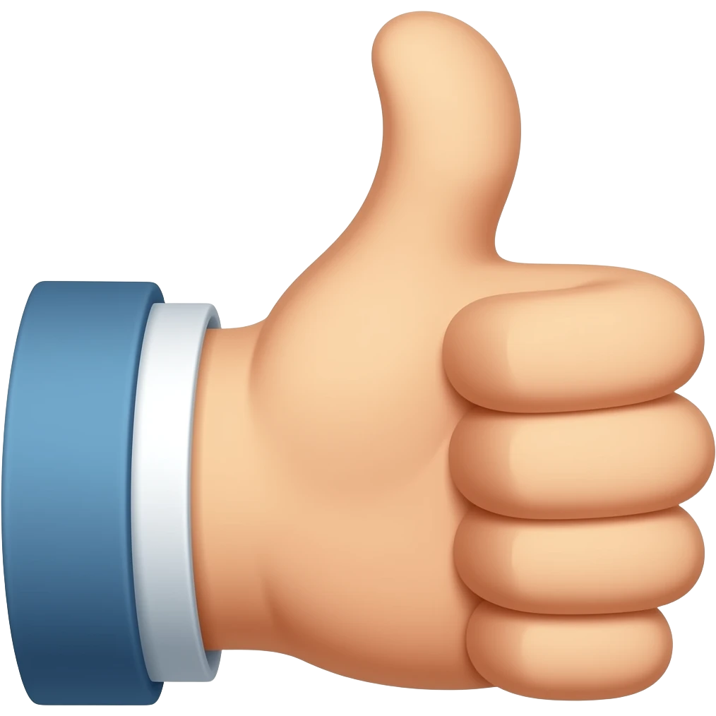 buenas tardes pulgar hacia arriba emoji