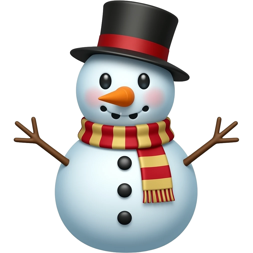 snow man emoji