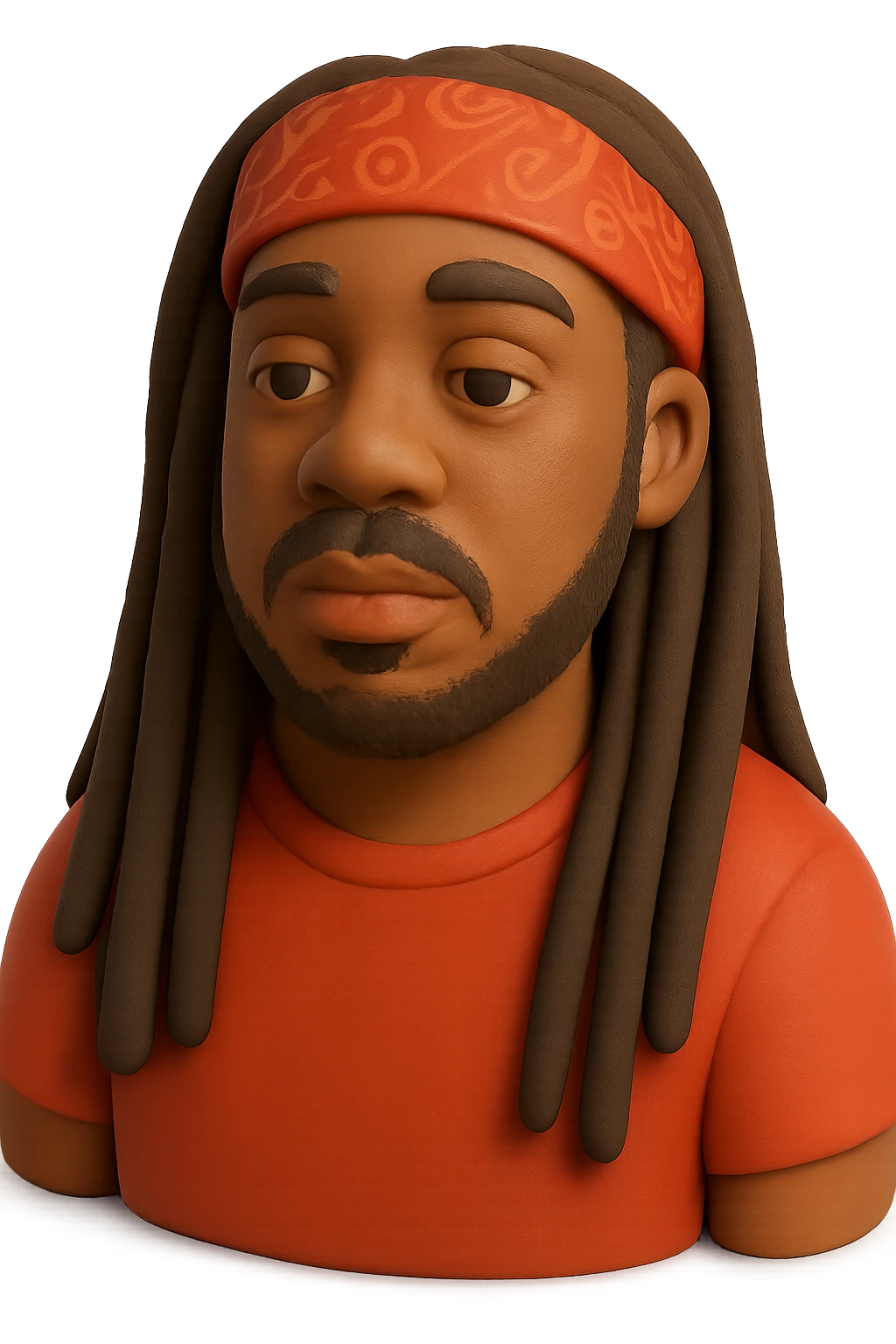 make his shirt Red emoji
