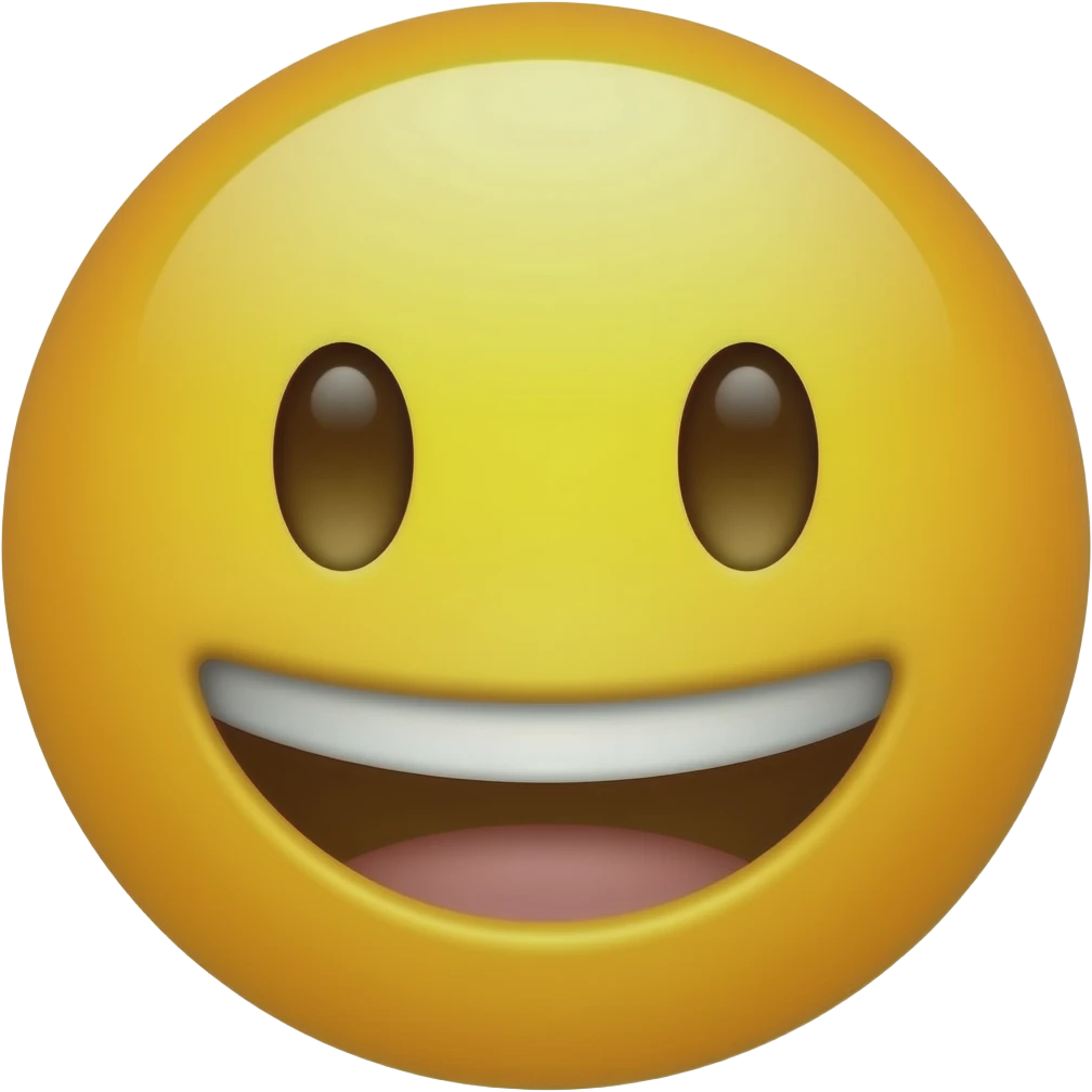 Laughing yellow emoji not human emoji