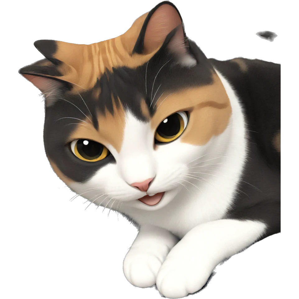 cat gazing at camera emoji