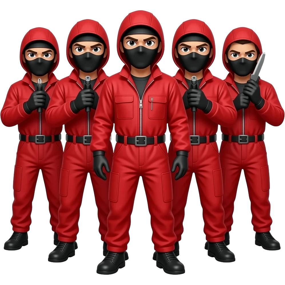 Money heist emoji
