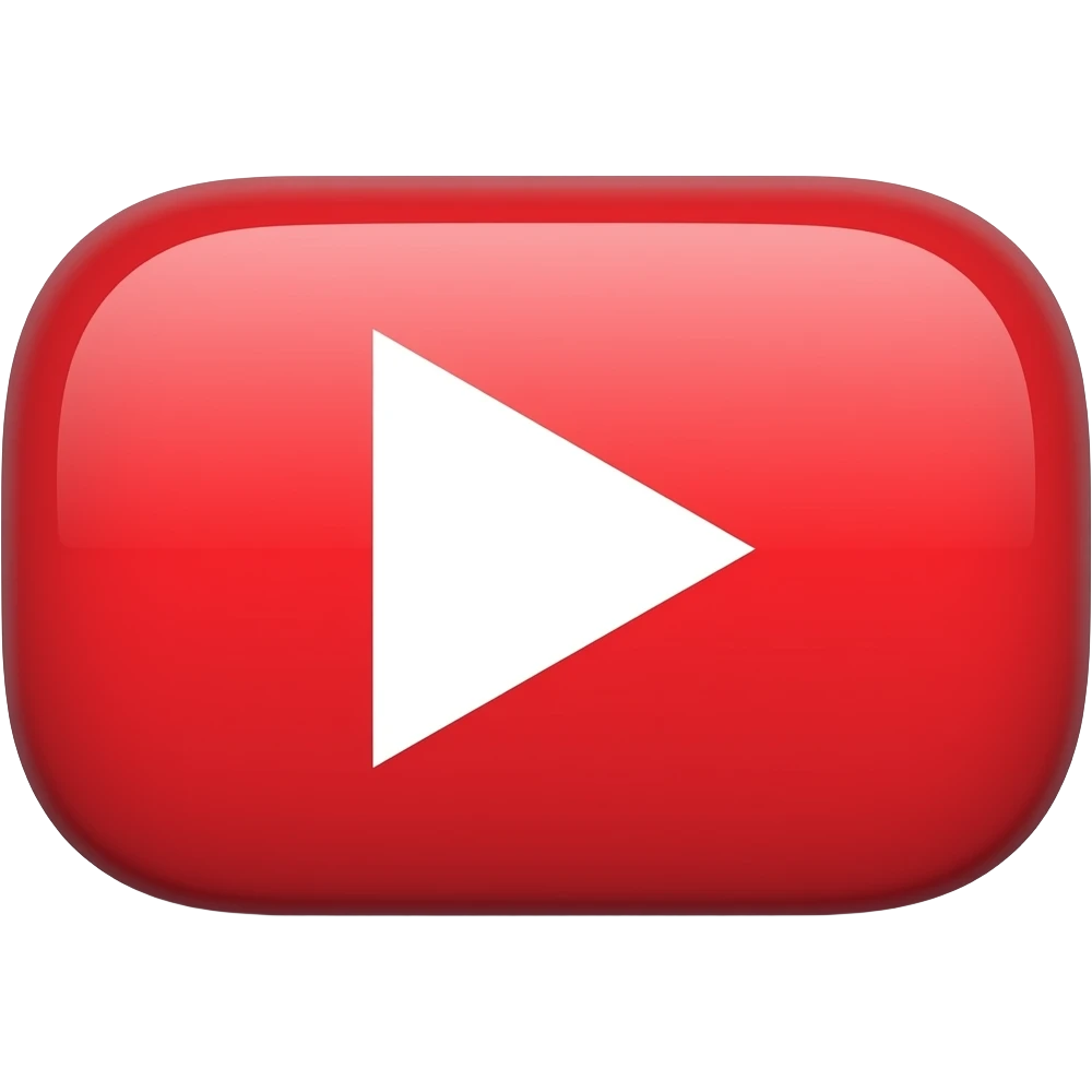 YouTube play button emoji